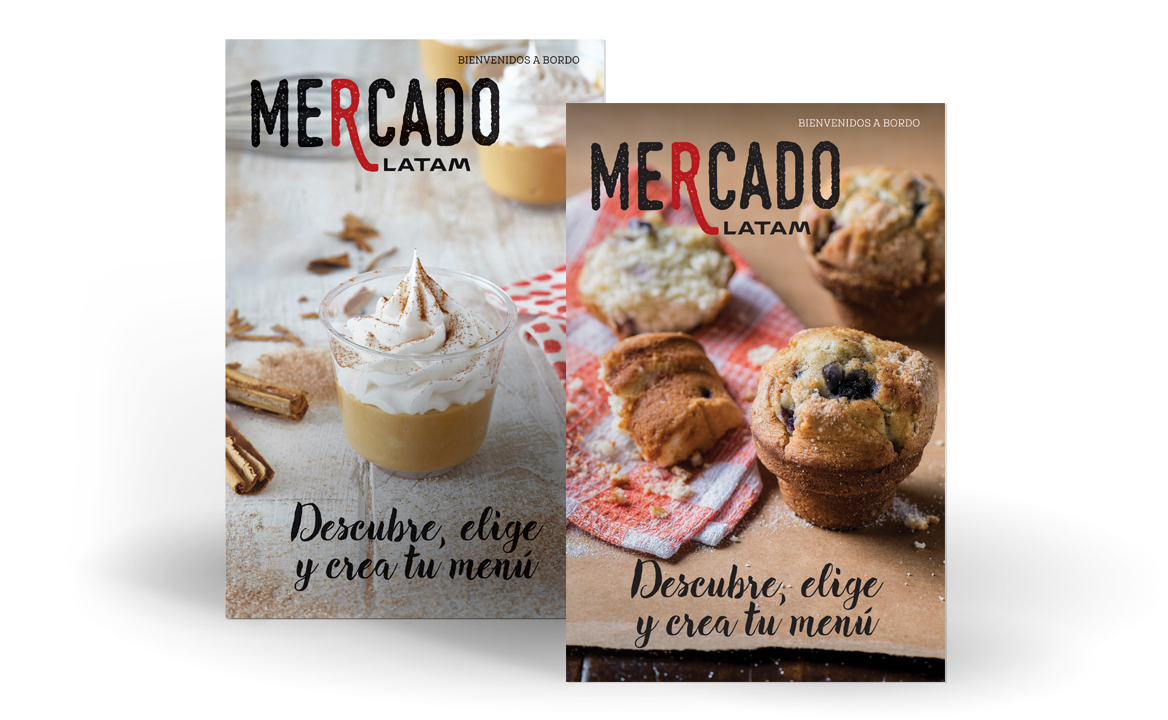 LATAM Mercado Inflight Menu